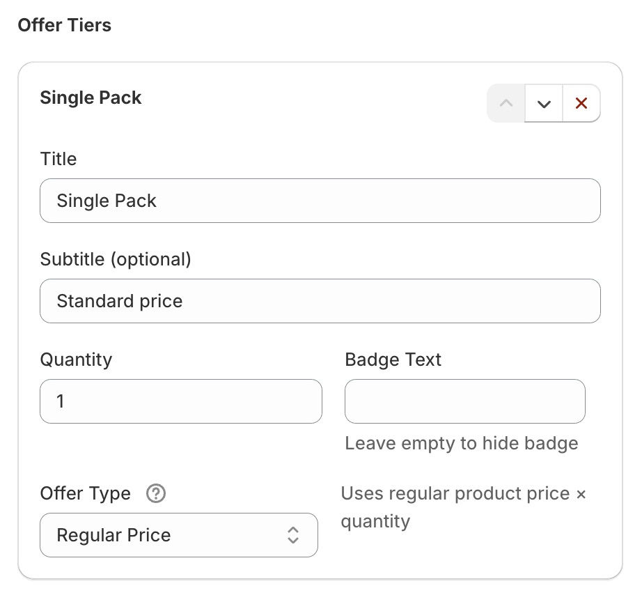 Easy Setup Interface